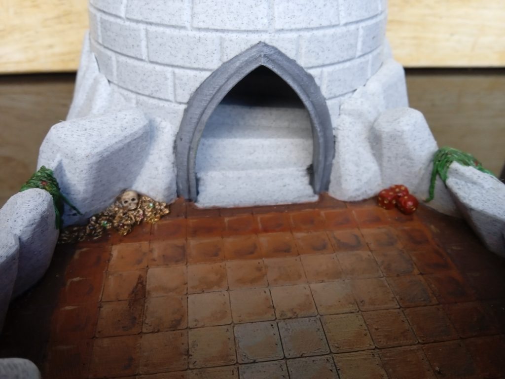 Dice Tower (closeup)