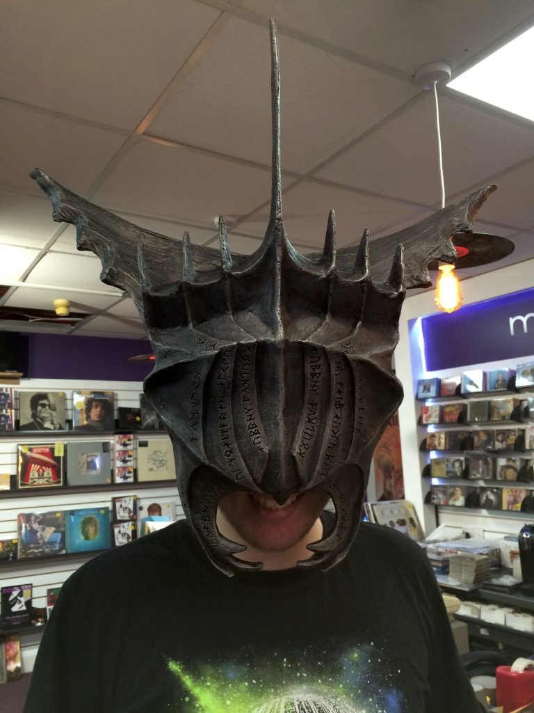 Mouth of Sauron Mask worn by Shane