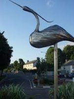 Heron Sculpture